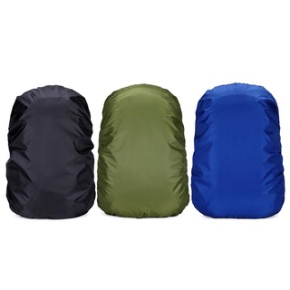 Al aire libre Camping al aire libre senderismo bolsa de lluvia cubierta ajustable impermeable a prueba de polvo mochila caso