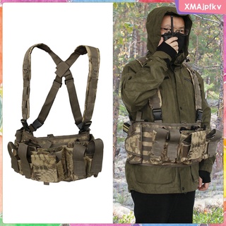 Tactical Military Vest Chest Rig Molle Pouch Magazine Bag