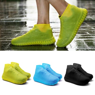 mejor funda antideslizante de silicona para botas de zapatos al aire libre lluvia impermeable gruesa