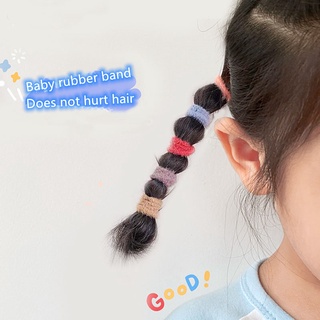 100 pzs bandas de cabello coreanos para el cabello Fino de color Faux conejo vello no daña pelo—BESLA_BECKY (8)