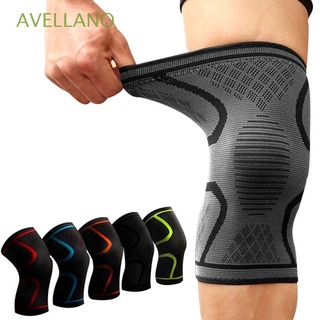 AVELLANO Nylon Compression Knee Pad Running Knee Sleeve Cycling Knee Support Sport Accessories Volleyball Protective Knee Braces Fitness Sports Elastic Knee Pads/Multicolor