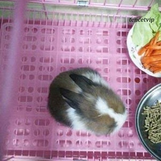 [Vip]Small Animal Rabbit Feet Mat Pet Hamster Grids Anti-slip Cage Nest Pad Blanket (4)