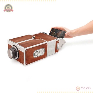 Bigsale ⚡ Mini proyector portátil de cartón para proyector de cine en casa [YZZG]