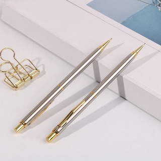 shan bolígrafo de metal comercial de 0.5 mm/lápiz mecánico/bolígrafo automático/dibujo/suministros escolares/papelería (4)