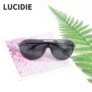 LUCIDIE Retro Polarized Sunglasses Men Women Vintage Oversized Frame Frog Mirror Sun Glasses UV400 Lens Goggles Shades Eyewear 2161520