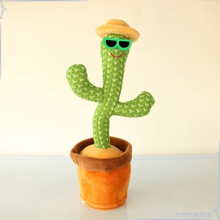 dancing cactus peluche cactus juguetes de peluche educación temprana verde cactus juguete