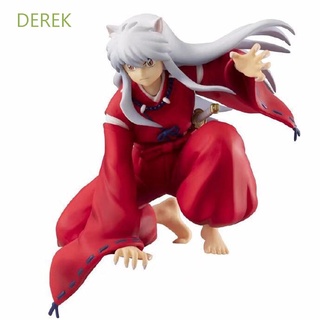 DEREK Classic Inuyasha PVC Anime Figure Action Figure High quality 9cm Collectible for Boys Model Toys Japanese Furyu