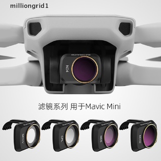 [milliongrid1] mavic mini 2 cardán cámara mcuv cpl nd-pl filtro de lente para dji mavic mini drone hot