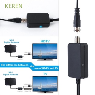 Keren - adaptador aéreo de bajo ruido para canales ATSC DVB-T2, amplificador de TV, Multicolor