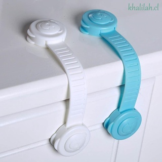 khalilah accesorio de seguridad bloqueador de bloqueo de seguridad cerradura equipo de protección armario refrigerador bebé seguridad niño cajón cerradura/multicolor