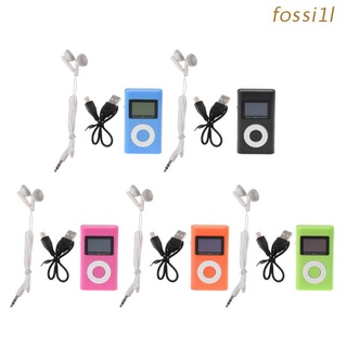 fossi1l MX-809 Mini USB Support 32GB Micro SD TF Card LCD Screen Music Digital MP3 Player