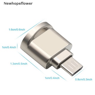 [NFPH] Adaptador de lector de tarjetas Micro USB OTG TF Mini SD para teléfonos Android