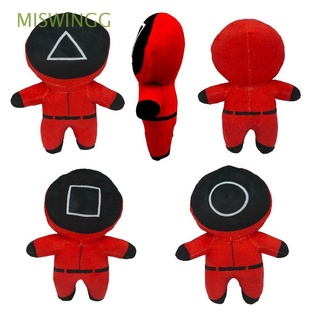 MISWINGG Room Decor Juego de Calamares Christmas Plush Toy Squid Game Doll Birthday Gift Hot TV Figure Soft Stuffed 23cm Square Round Triangle