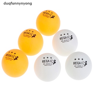 [duq] 50 bolas de ping pong de alta elasticidad regail 3 estrellas 40 mm bolas de tenis de mesa