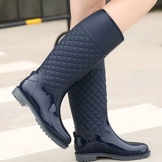 nuevas mujeres botas de lluvia señora zapatos de agua de lluvia ourdoor botas de lluvia italianate pvc goma botas de lluvia señora zapatos impermeables