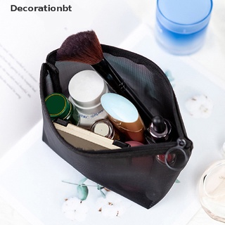 (decorationbt) 3 bolsas de cosméticos de viaje de moda negro neceser organizador de maquillaje bolsas caso bolsa en venta