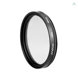 Muswanna Andoer 49mm Digital Slim CPL Polarizador Circular Filtro De Vidrio Para Lente De Cámara DSLR