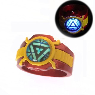 reunión iron man energy reactor en forma de anillo de corazón regalos para eventos