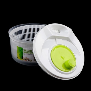 [pegasu1shg] plástico grande ensalada spinner hoja secador lechuga verduras escurridor aderezo hierba agua caliente