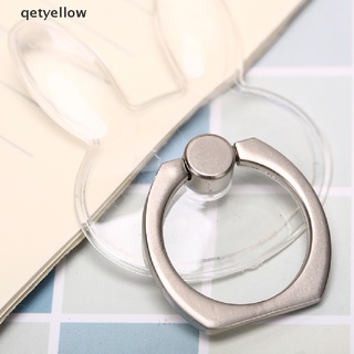 Qetyellow 1pc cute transparent phone finger grip rotating ring stand holder accessories CL (5)