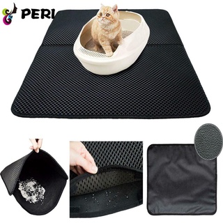 Peristore trapeador plegable De dos capas antideslizante Para mascotas/Gatos