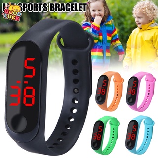 LED Multifunctional Smart Digital Watch with Soft Strap Waterproof Sports Bracelet Unisex