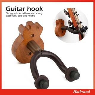 soporte de gancho para guitarra, ukelele, madera, soporte montado en la pared