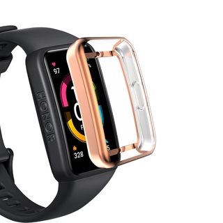 Para Huawei Band 6/Honor Band 6 Smart Watch cubierta completa TPU caso Protector Shell marco (3)