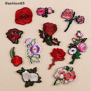 ifashion65 11 pzs parches de flores para accesorios de ropa cl
