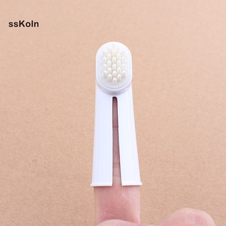 Ssk_ cepillos de limpieza para cuidado bucal para perros/mascotas/cepillo de dientes/juego de pasta de dientes (9)