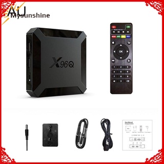X96q H313 4K 60 Fps caja de TV G WIFI HDMI compatible con la red Smart TV BOX