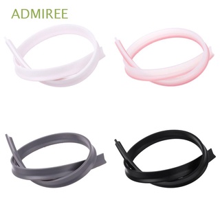 ADMIREE Non-slip Water Stopper Bendable Self-Adhesive Water Retaining Strip Flood Barrier Shower Dam Barrier Silicone Bathroom Accessories Dry and Wet Separation Shower Dam Door Bottom Sealing Strip/Multicolor