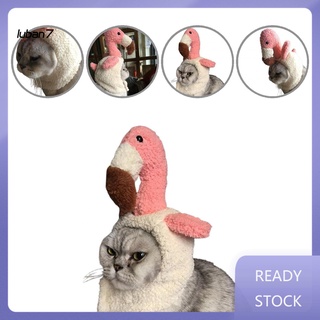 luba mascotas suministros para mascotas ropa de cabeza encantadora mantener calor mascota headwear llamativo para fiesta