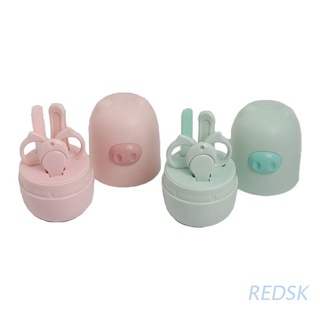 Redsk 4 en 1 Cortador De uñas recien nacido Para niños/Kit De herramientas Para niños/artículos De almacenamiento lindos