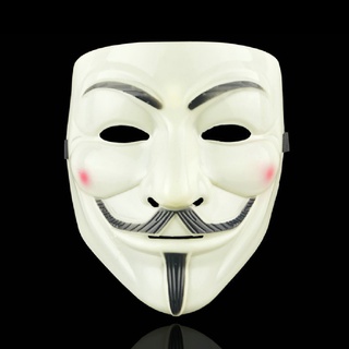 Snowspring Anonymous Cosplay Mask V Vendetta Mask Guy Fawkes Masquerade Halloween Costume CL