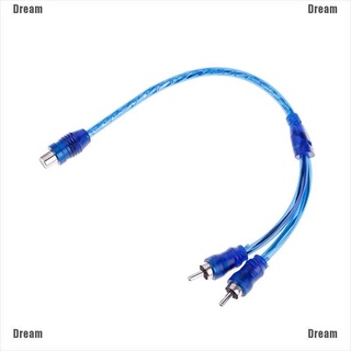 Cable Adaptador Rca 1 pza/sueño 1 pieza a Macho De audio Estéreo Y (8)