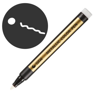 0825# 8151 Colored Metallic Permanent Paint Marker Pens Metallic Marker Pen