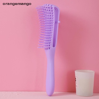 orangemango dropshipping desenredar cepillo de pelo cuero cabelludo masaje pelo rizado mujeres peine cepillo cl (2)