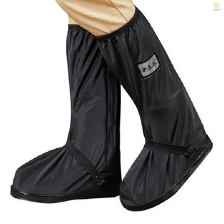 funda impermeable para botas de lluvia con reflector de tira elástica y cremallera reutilizable antideslizante para lluvia