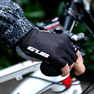 GUB ky_ 1 par de guantes deportivos transpirables de medio dedo resistentes al desgaste para bicicleta
