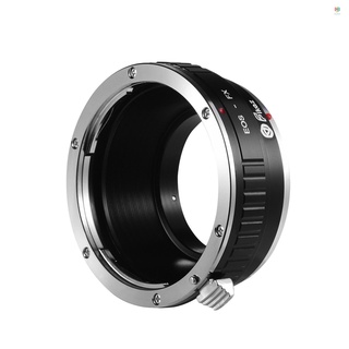 fikaz eos-fx - adaptador de lente de aleación de aluminio compatible con la lente eos ef-s a fuji x-a1/x-a2/x-a3/x-e1/x-e2/x-e3/x-m1/x-pro1/x-pro2/x-s1/x-t1/x-t10/x-t20/x-t2/x10/x20/x30/xf1/xq1/xq2 x-mount cámaras sin espejo
