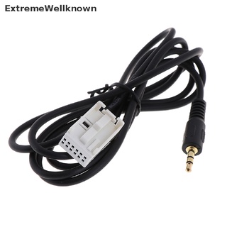 [ExtremeWellknown] Cable adaptador mp3 de 3,5 mm aux-in para peugeot 307 308 407 C2 C5 RD4 O4C3
