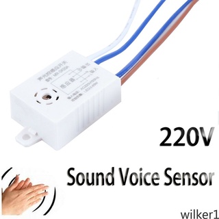 Módulo De Sensor De Voz De sonido Inteligente De alta sensibilidad 220 V nuevo Detector De control automático/reproductor De Voz