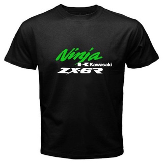 XS-6XL [Classic wild style] Kawasaki Ninja Zx6R Motorsports Logo O Neck cotton tshirt Christmas Present