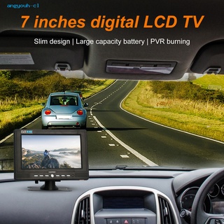 ang Rechargeable Car Television 7 Inch HD-compatible Car Television Quick Transmission for Outdoor
