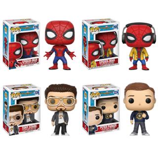 Funko Pop Marvel vengadores 4 Iron Man Tony Stark Spiderman Parker modelo de mano