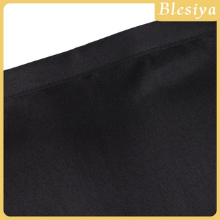 [BLESIYA] Chef negro uniformes de trabajo restaurante Bistro cocina servidor delantal de media longitud