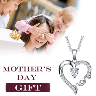 collar/collar de corazón de amor para madre hija/regalos para mamá