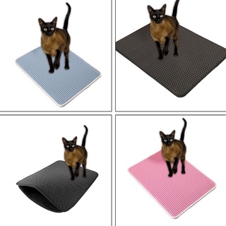 st - alfombrilla de arena para gatos, diseño de panal de abeja, impermeable