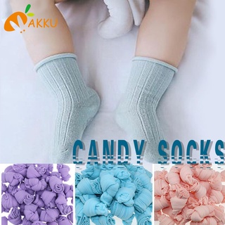 calcetines de bebé niños calzado niño moda calcetines niña lindo medias deportes caramelo color puro algodón
